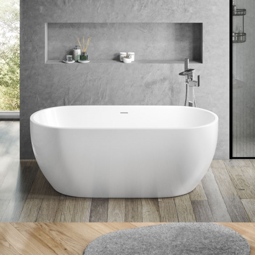 Voda Design - Olive Modern freestanding Bath 1660mm White