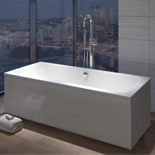 1800 x 800mm Double Ended Bath Square