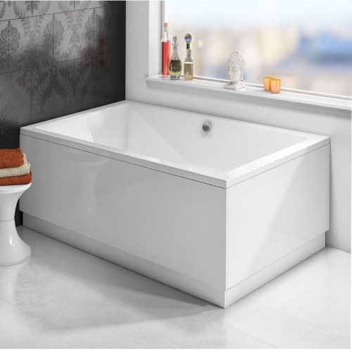 2 Person 1800mm Modern Double Ended Bath Extra Large