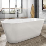 Freestanding Modern Double Ended Bath 1800mm - Duke By Voda Design